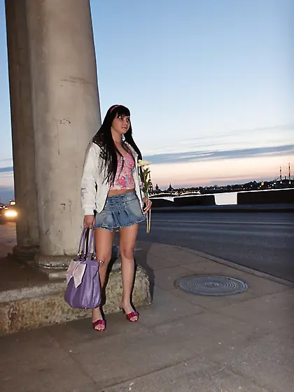 Young coed Olesya had