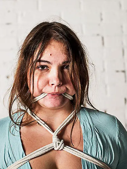 Saggy tits feet slave