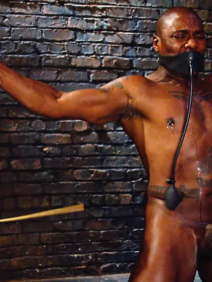 Big cocked black guy