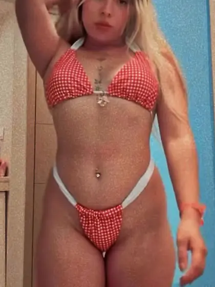 Teen festival on bikini