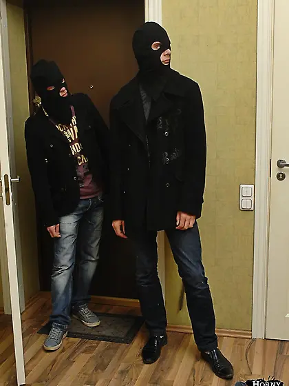 Dudes break into her apartment to wake her up,  fuck her up