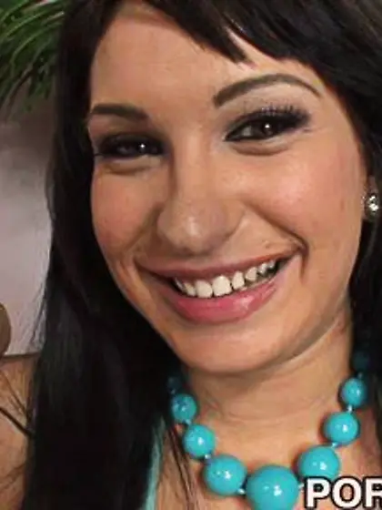 Black haired girl deepthroats