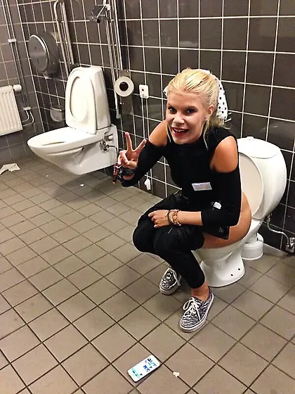Toilet girl