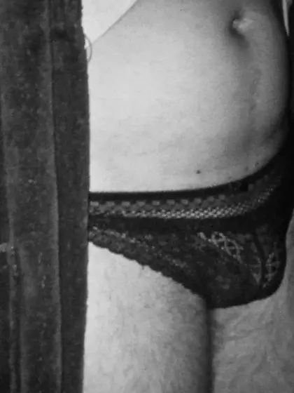 My little sister slip looks good on me