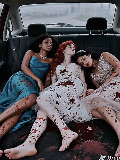 Prom Crash: The girls' bodies still in the car