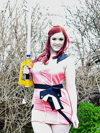 British adorable redhead big tits