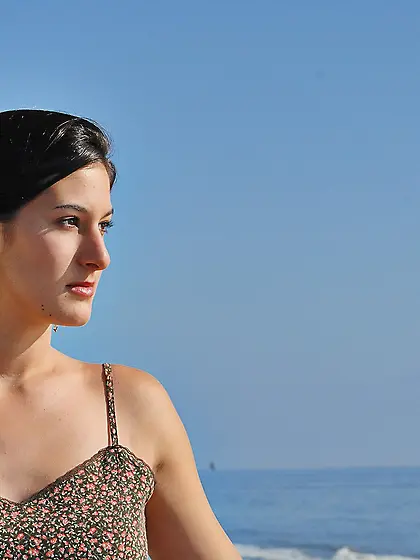 Liliana FTV never wears lingerie under her dress because she lov