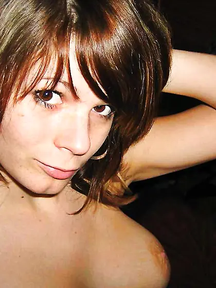 German woman naked posing