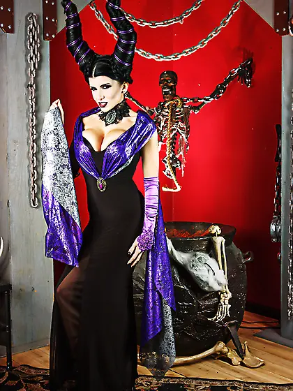 Babes intriguing costumes excited