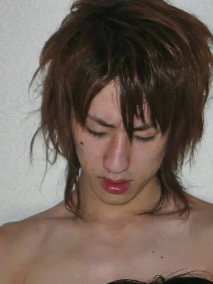 Long haired japanese hottie