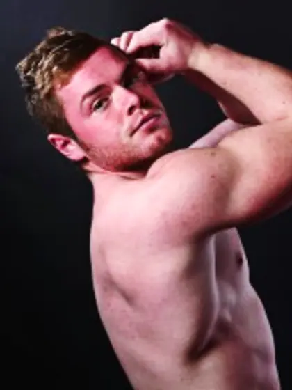 Brunette Young Man Ryan Anal Sex.