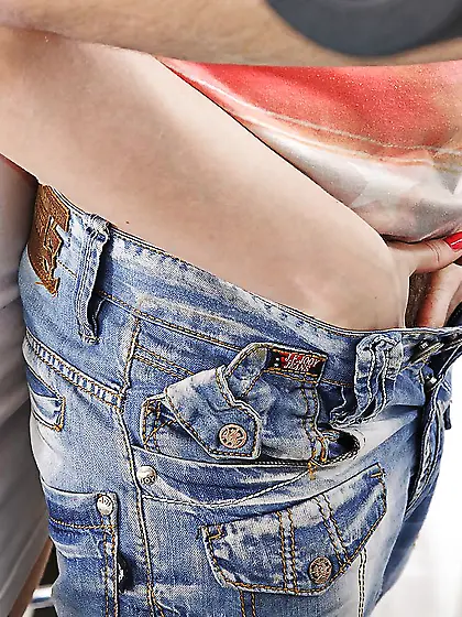 Male licks pussy and cums on teen redhead's face after fucking h