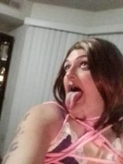 Trans Slut Throat Goat