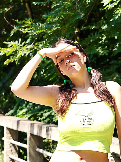 Busty teenie girl fucked