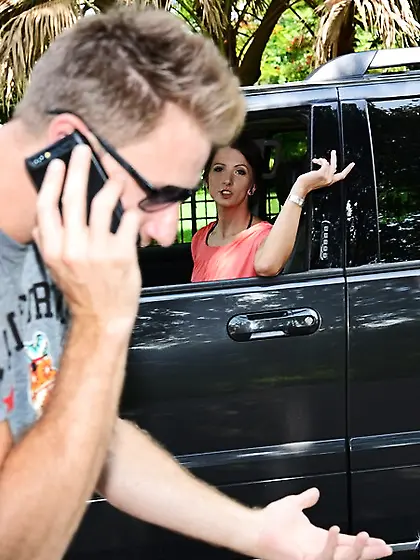 Cougar black crotchless fishnet