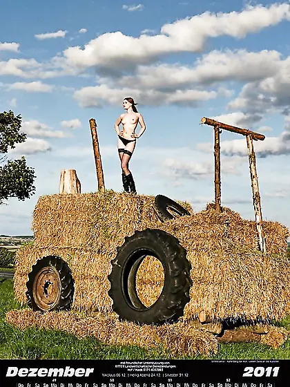 German Erotischer Landmaschinen Kalender 2011