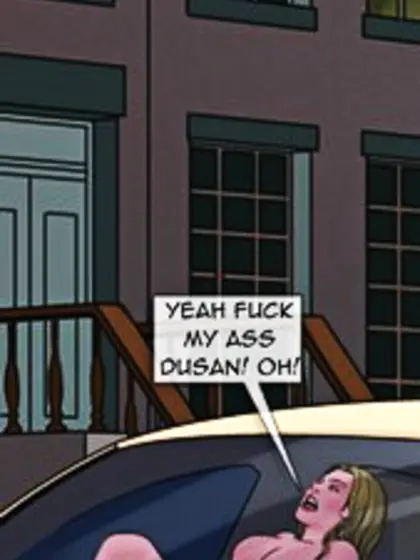 Pussy stretched anal car