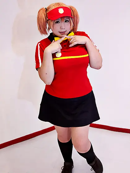 Offering her meaty udders