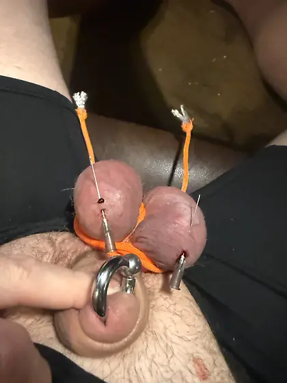 Working myself up for a real try at the needles