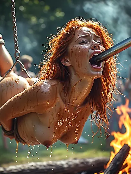 Tanja's controversial barbecue