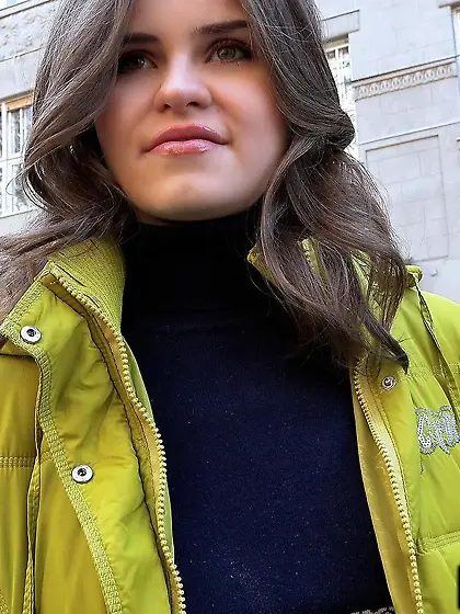 Shameless teen Anna Taylor enjoys the nasty jeans up skirt nub r