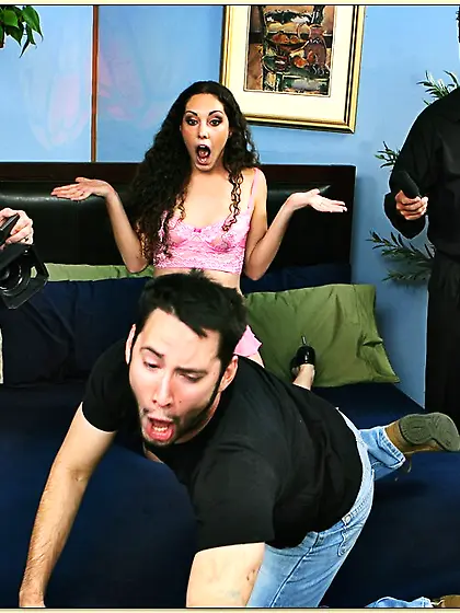 Real slutty threesome