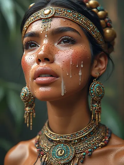 Brown Island Tit Clowns