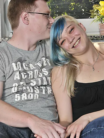 Chubby blonde minx big