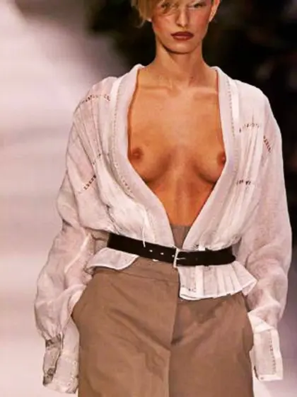 double fashion nip slip