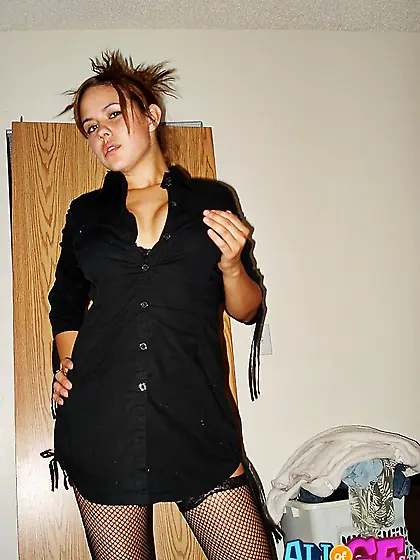 Girlfriend teen playing role