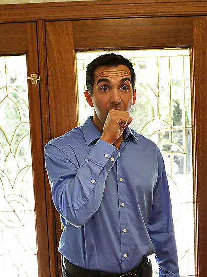 Kimmy Granger petite twat boned on couch by Donnie Rock