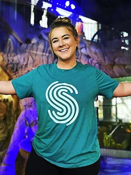 A small gathering of sweet young hotties