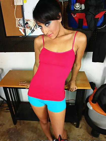 Maiden blue short pink