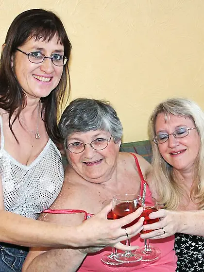 Granny lesbian orgies grandma