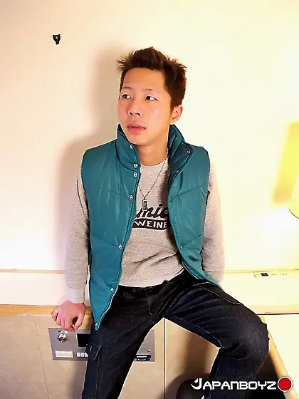 Hot dude slowly peels