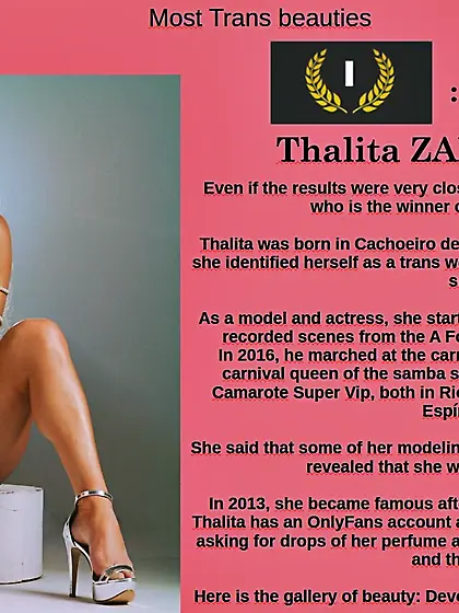 1st Playmates Category : Thalita ZAMPIROLLI