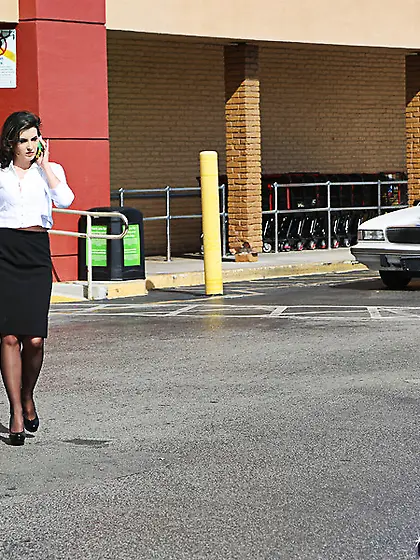 Milf picks young man