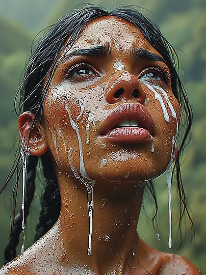 Brown Island Tit Clowns