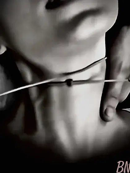 Neck Fetish Role Play   w Cord