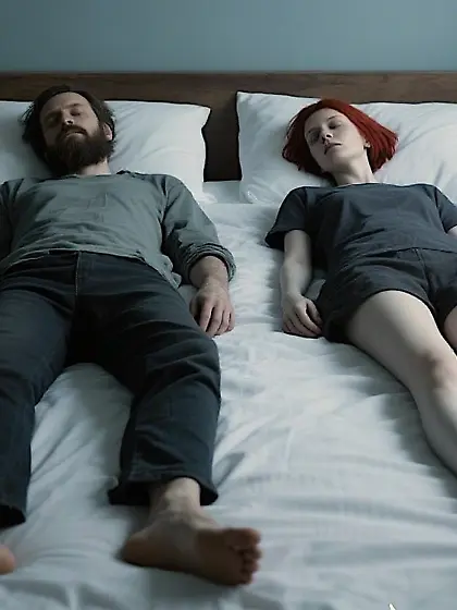 Husband and wife dead in their bare feet