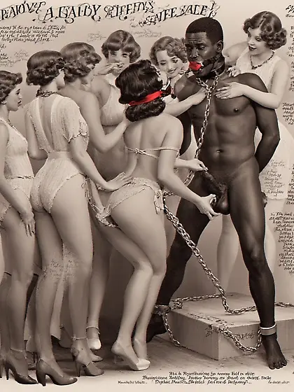 Black Slave Auction - Inspection