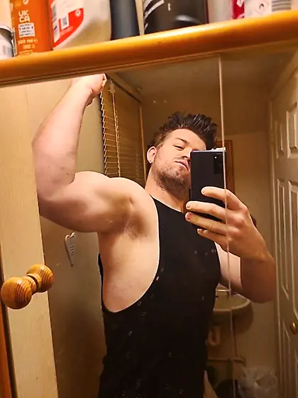 Rude rugby lad with a micropenis