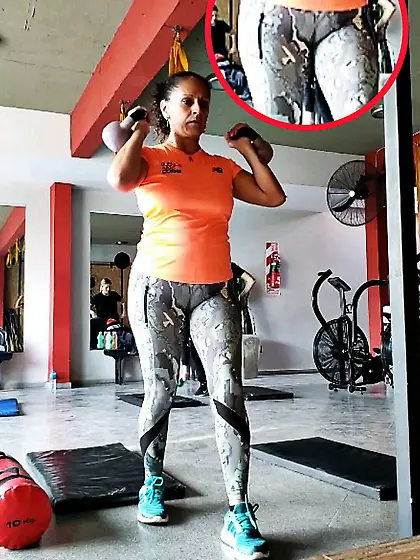 Milf hot cameltoe and ass