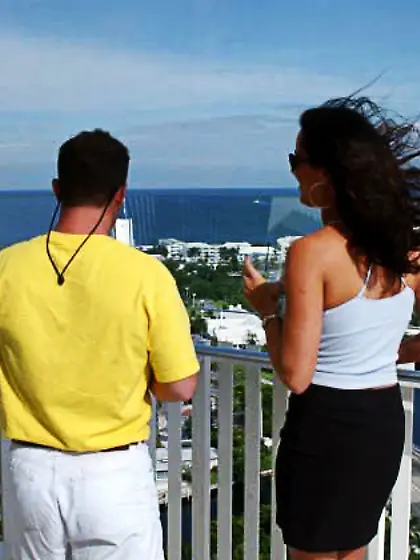 Dark-haired bombshell fingering herself and taking a meaty cock