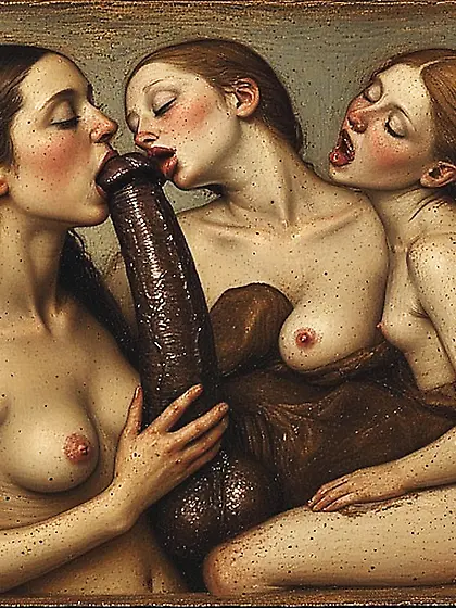 Nobildonna succhiando Cazzo - Tuscany school