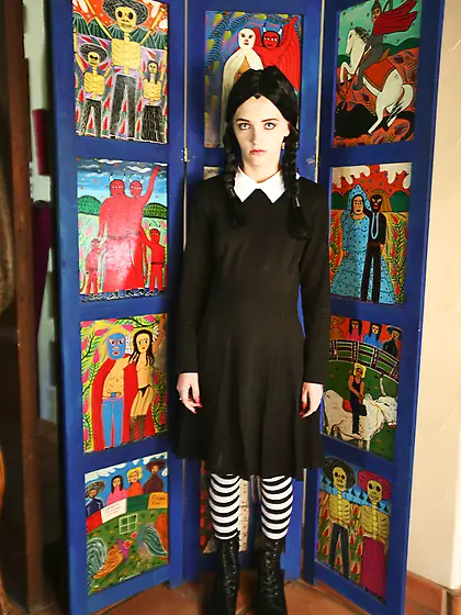 Addams Family cosplayers enjoying a stepfamily fuck in HQ