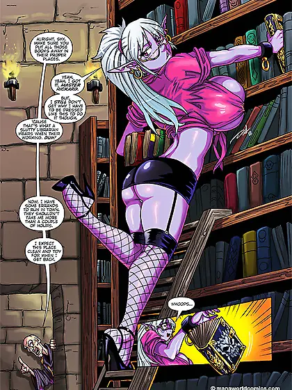 Red 3D devil fucking fairy's face eagerly