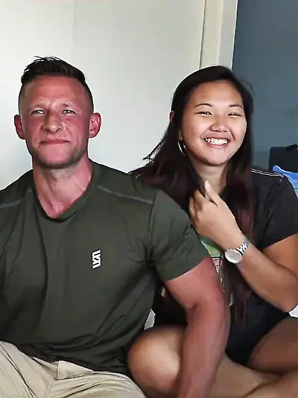 Big tits Asian teen nailed by white horny...