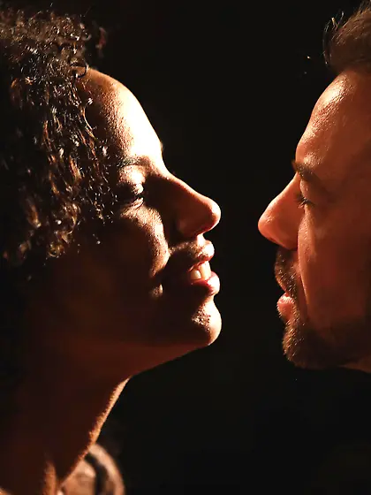 Sexually frustrated ebony Romy Indy gets what she wanted