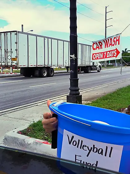 American blonde teen blowjob